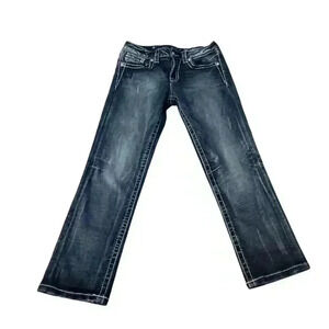 Miss Me Boyfriend Capri Denim Jeans Size 26